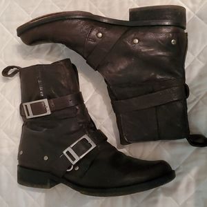 Free People outsiders moto boots